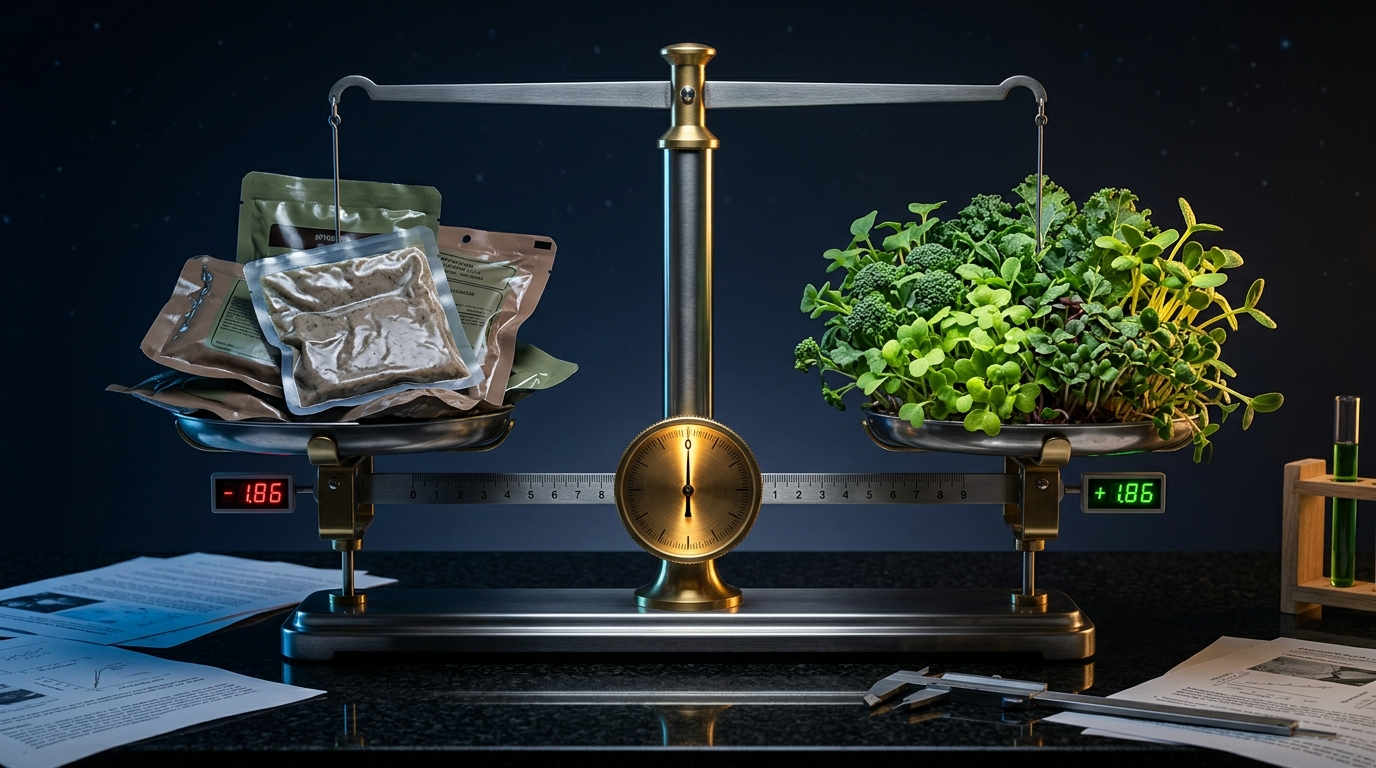 Precision balance: decline vs offset